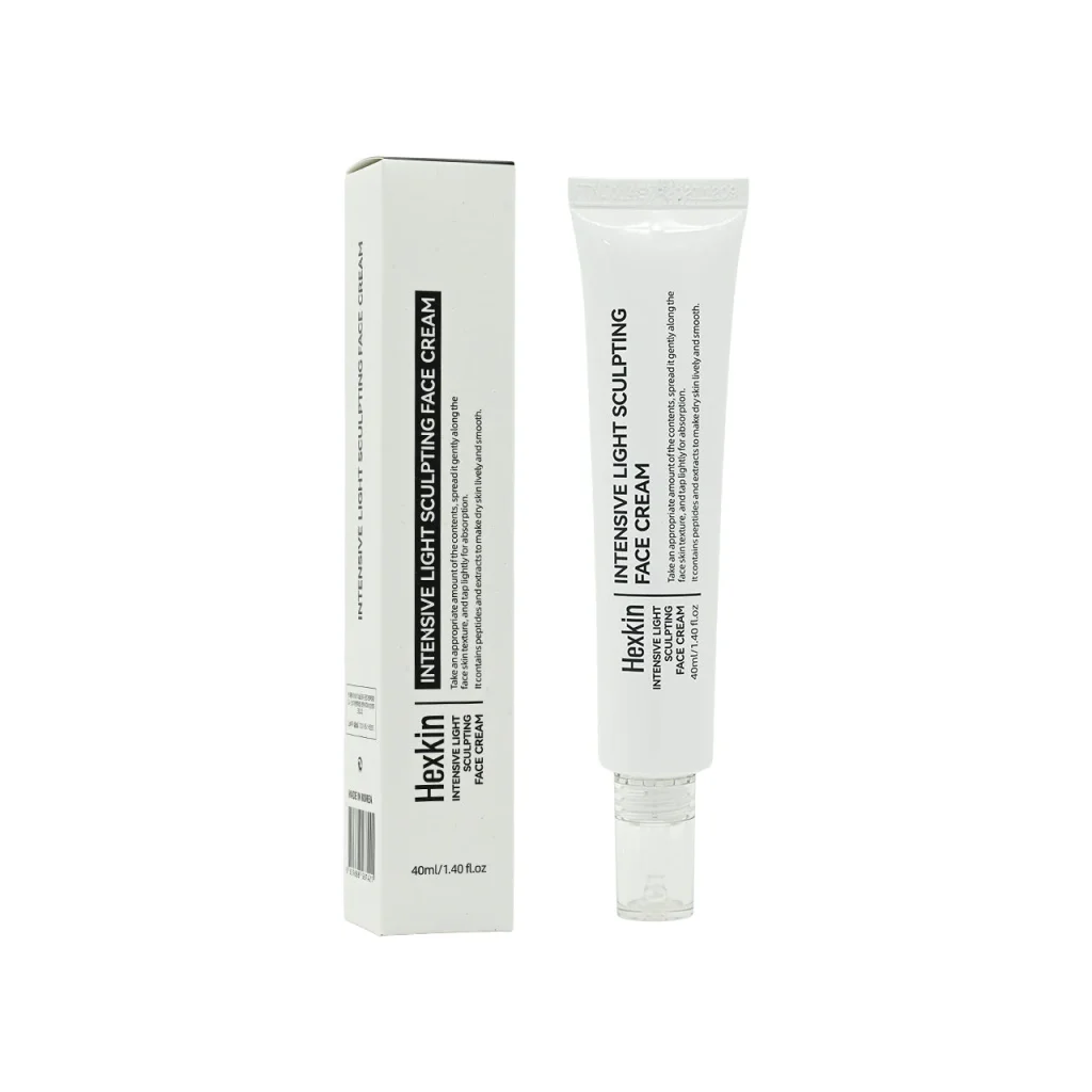 Hexkin intensive light sculpting face cream 40ml with vitamin C exosomes and glutathione for brightening skin original product available on PinkBliss India