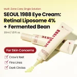 K Secret Seoul 1988 retinal eye cream 30ml genuine Korean skincare product available at PinkBliss India