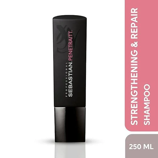 Sebastian Professional Penetraitt Strengthening and Repair Shampoo 250ml original hair care product available on PinkBliss India
