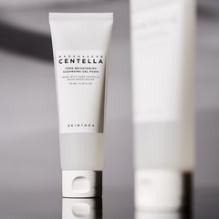 SKIN1004 Centella tone brightening cleansing gel foam 125ml for gentle exfoliation and brightening original product available on PinkBliss India