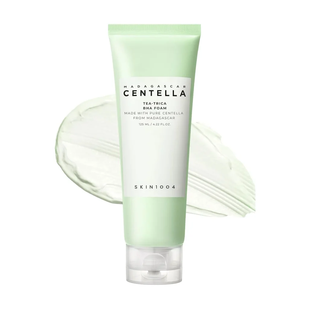 skin1004 tea trica bha foam 125ml pinkbliss india