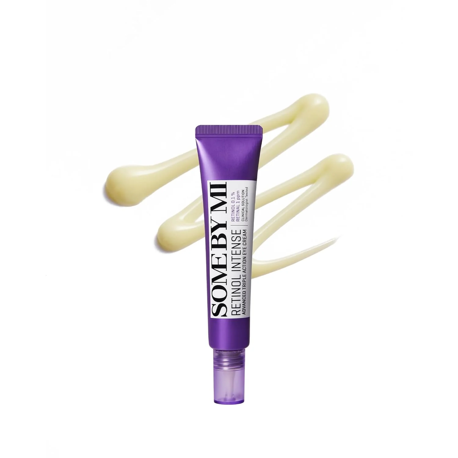 Some By Mi retinol intense advanced triple action eye cream 30ml for wrinkles and dark circles original product available on PinkBliss India