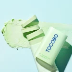 Tocobo Cica Cooling Sun Stick with fermented cica complex for soothing skin cooling and UV protection