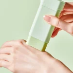 Tocobo Korean skincare cooling sun stick for quick soothing reapplication and lightweight sun protection