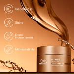 Wella Ultimate Smooth hair mask 150ml nourishing treatment for dry dull and frizzy hair