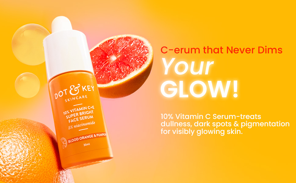 DOT KEY 10 Vitamin C E Serum with 5 Niacinamide 30ml