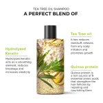 De Fabulous Tea Tree Oil Sulphate Free Shampoo For Scalp Health - All Hair Types (1000ml)