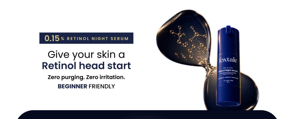 Foxtale 0.15% Retinol Face Serum