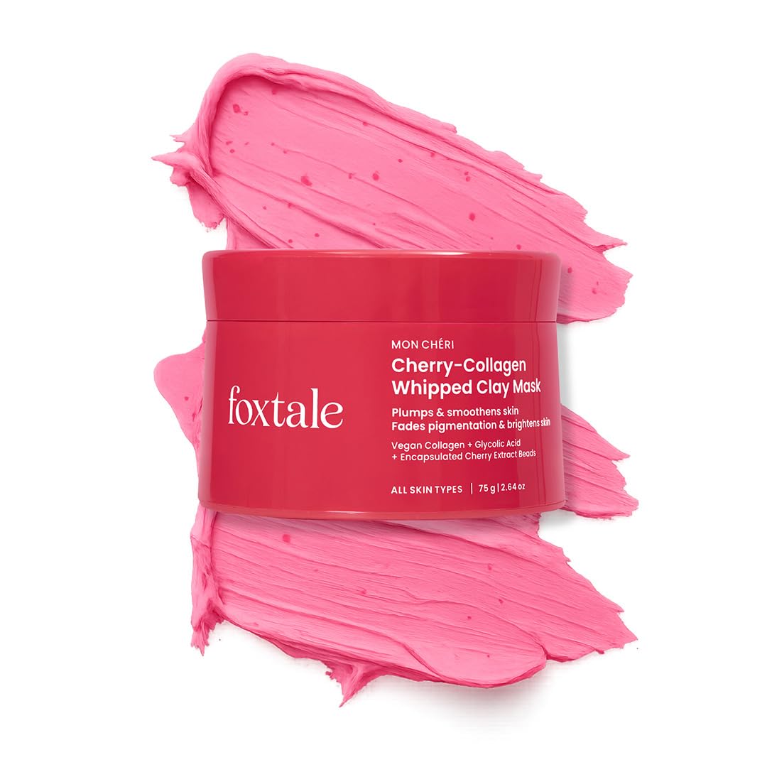 Foxtale Cherry-Collagen Whipped Clay Mask 75g