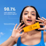 Foxtale Glow Sunscreen SPF 50 PA++++ with Vitamin C & Niacinamide for a Dewy Glow (50ml) - Image 5