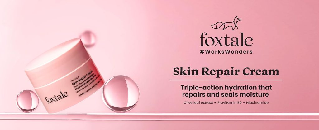 Foxtale Intense Hydrating Winter Moisturising Cream Repairs Skin Barrier 50g