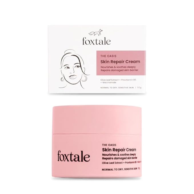 Foxtale Intense Hydrating Winter Moisturising Cream Repairs Skin Barrier 50g
