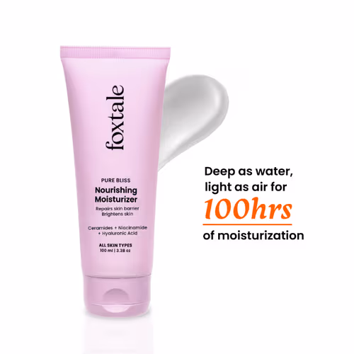 Foxtale Nourishing Ceramide Moisturizer For Barrier Repair, Hydration & Rough Skin 50ml
