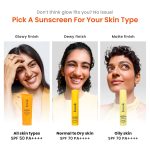 Foxtale SPF 70 PA++++ Mattifying Sunscreen With Niacinamide Provitamin B5 Vitamin E 50ml - Image 6