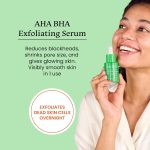 Foxtale Salicylic Acid AHA BHA Exfoliating Serum For Reduces Blackheads & Whiteheads 30ml - Image 4