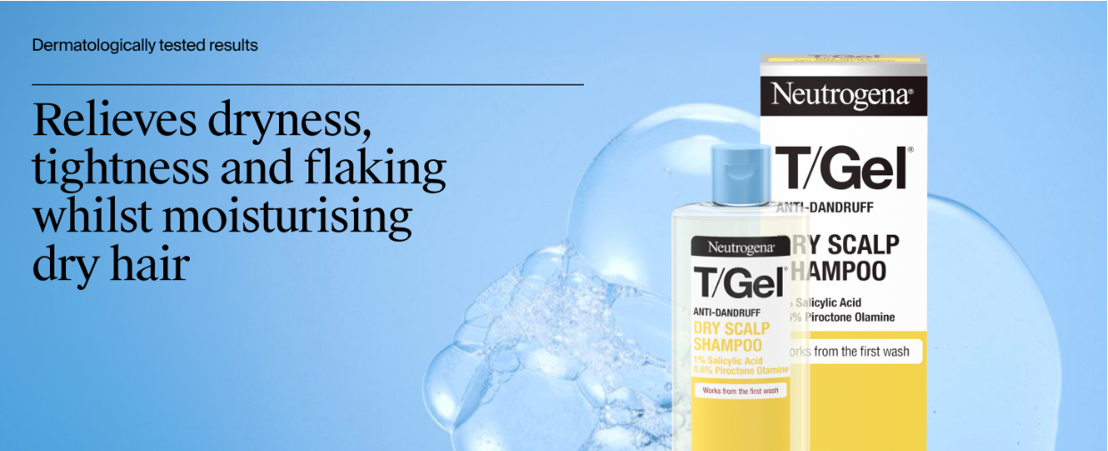 Neutrogena T/Gel Dry Hair Anti-Dandruff Shampoo 250 ml