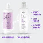 Schwarzkopf Professional Bonacure Frizz Away Shampoo With Babassu Oil (1000ml)