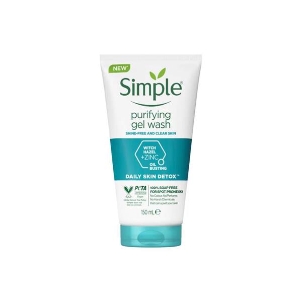Simple Daily Skin Detox Purifying Gel Wash - 150 ml