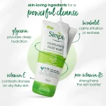 Simple Moisturising Facial Wash 150ml - Image 4