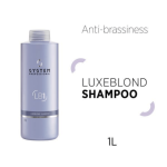 Wella System Professional LuxeBlond Shampoo - LB1 (1000ml) - Image 2