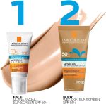 La Roche Posay Anthelios tinted sunscreen for protected smooth even and healthy looking skin