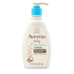 Aveeno Baby daily moisturizing cream 354ml with prebiotic oat coconut oil and shea butter original product available on PinkBliss India