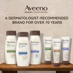 Aveeno calming exfoliating body cleanser for dry skin smooth texture and relaxing body care