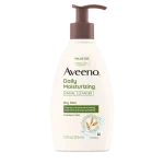 Aveeno Daily Moisturizing Facial Cleanser 354ml for dry skin with soothing oat original product available on PinkBliss India