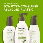Aveeno Positively Radiant cleanser with soy extract for improving skin tone texture and radiance