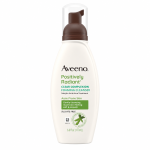 Aveeno Positively Radiant Clear Complexion foaming cleanser 177ml for clear glowing skin original product available on PinkBliss India