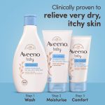 Aveeno Baby Dermexa wash for dry itchy sensitive baby skin soothing hydration and gentle cleansing