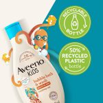 Aveeno Baby Kids bubble bath and wash for soft clean nourished and refreshed skin