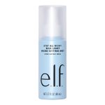 e.l.f blue light setting spray for matte finish makeup setting and refreshed skin appearance