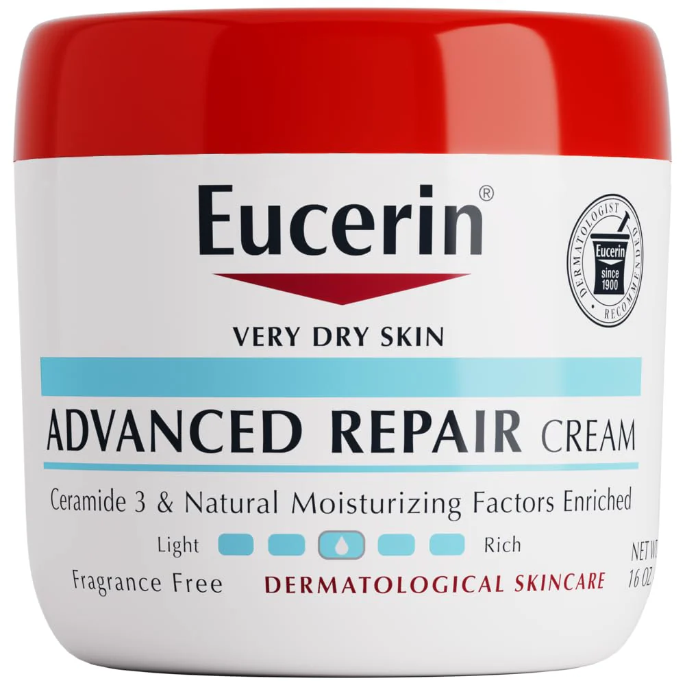 Eucerin Advanced Repair Body Cream 454g for very dry skin original product available on PinkBliss India