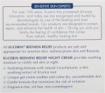 Eucerin night cream for redness prone skin soothing hydration and overnight comfort care