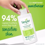 Simple Hydrating Light Moisturiser for hydrated smooth soft and healthy looking skin