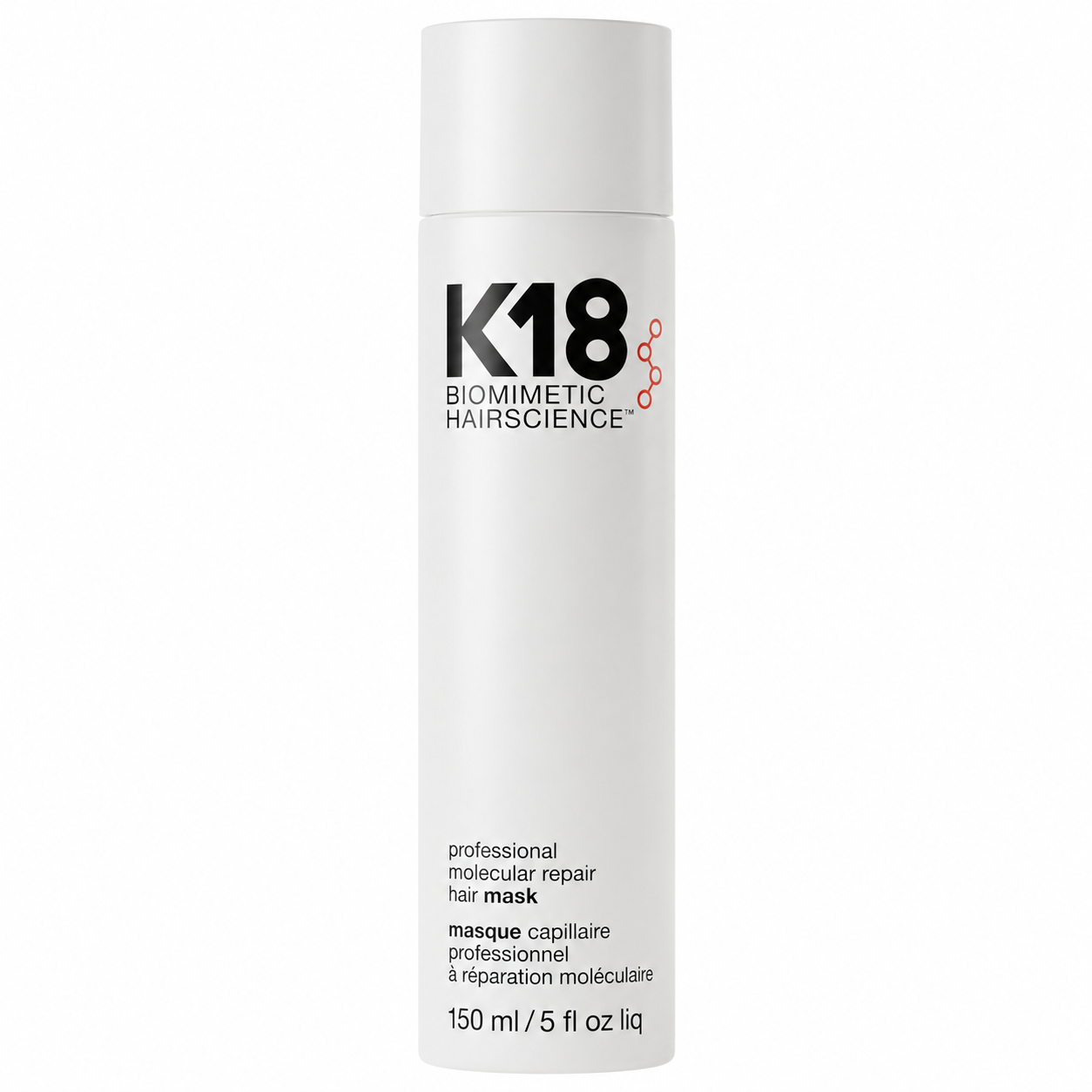 K18 Professional Leave In Molecular Repair Hair Mask 150ml for damaged hair care original product available on PinkBliss India