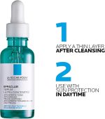 La Roche Posay acne care face serum for oily blemish prone skin and healthy skincare routine