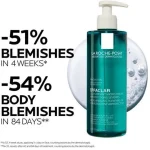 La Roche Posay exfoliating face cleanser for oily skin daily cleansing and refreshed skin care
