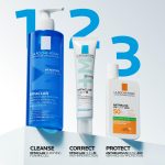 La Roche Posay purifying face wash for removing impurities excess oil and refreshing skin care