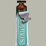 Marvis anise mint toothpaste with aromatic anise and mint flavor for refreshing breath