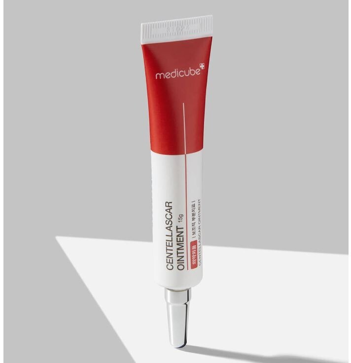 Medicube Centella Scar Ointment 15g for blemish and scar care original product available on PinkBliss India