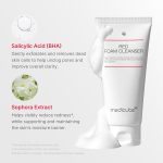 Medicube Korean acne foam cleanser for excess sebum impurities and smooth healthy skin care
