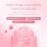 Medicube pink collagen face moisturizer for glowing skin hydration and smooth healthy texture