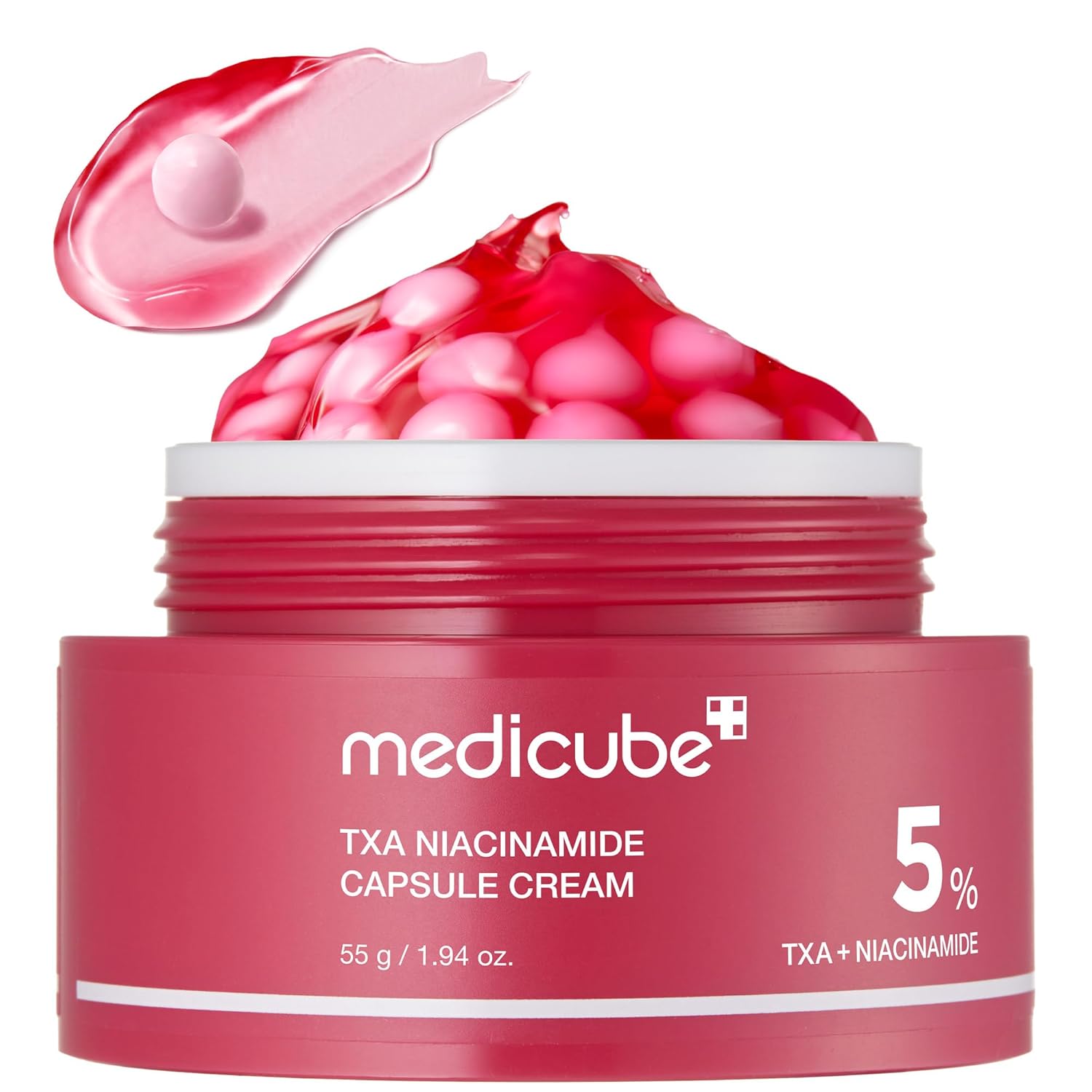 Medicube TXA Niacinamide capsule cream 55g for brightening and hydration original product available on PinkBliss India