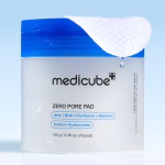 Medicube Zero Pore Pad 2.0 155g 70 count genuine Korean skincare product available at PinkBliss India