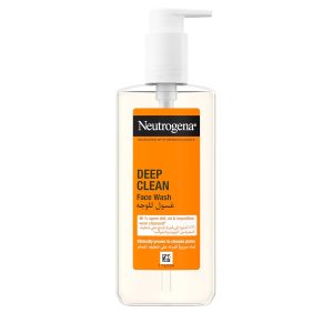 Neutrogena Deep Clean face wash with pump 200ml for deep cleansing and refreshed skin original product available on PinkBliss India