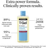 Neutrogena T/Gel Anti-Dandruff Scalp Relief Shampoo 3% Salicylic Acid, 0.75% Piroctone Olamine - 250ml - Image 4