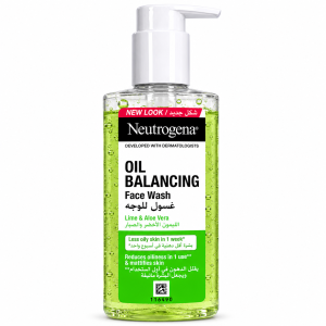 Neutrogena Oil Balancing Facial Wash with Pump 200ml original skincare product available on PinkBliss India