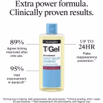 Neutrogena T Gel scalp relief shampoo for itchy scalp dandruff relief and soothing scalp care